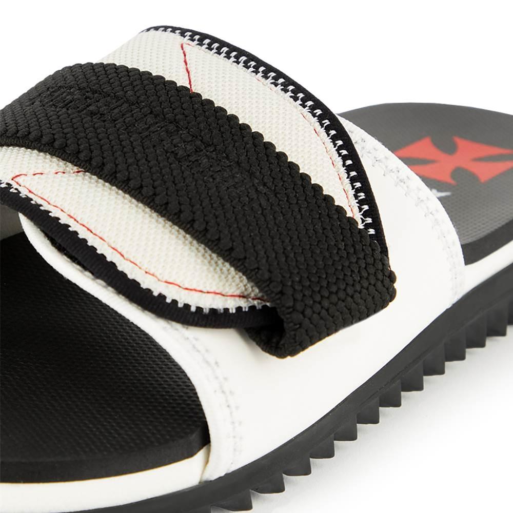 Chinelo Kenner Vasco Kivah Slide Masculino - Preto e Branco - 4