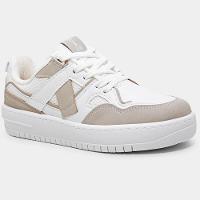 Tênis Vizzano Feminino - Branco e Bege - 1