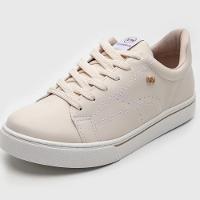 Tênis Via Marte Casual Detalhe Feminino - Marfim - 1
