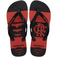 Chinelo Havaianas Top Times Flamengo - Preto e Vermelho - 1