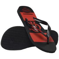Chinelo Havaianas Top Times Flamengo - Preto e Vermelho