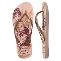 Chinelo Havaianas Slim Princesas Feminino - Rose - 5