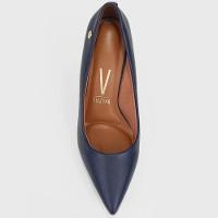 Scarpin Vizzano Salto Médio Bico Fino - Marinho - 3