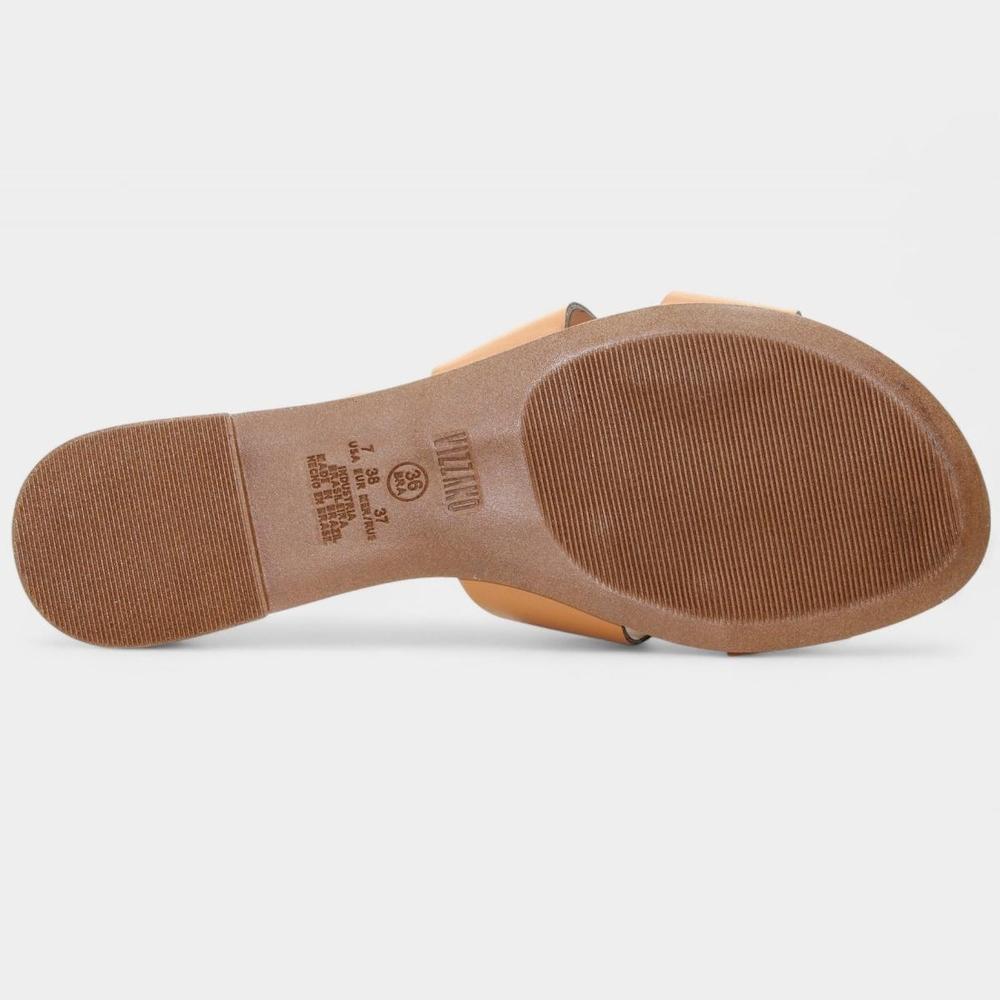 Rasteira Slide Vizzano H Básica Feminina - Caramelo - 5