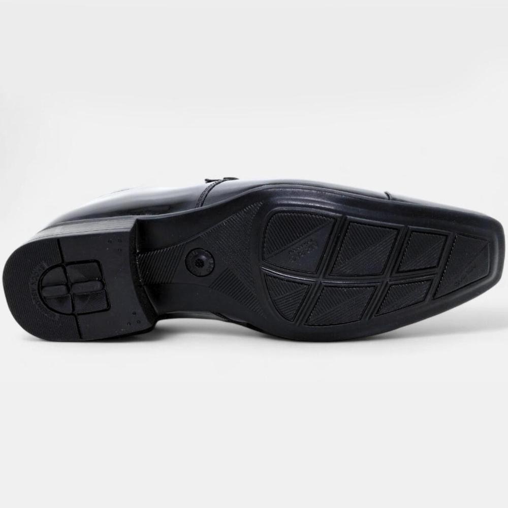 Sapato Social Jota Pe Couro Air Fillipo Masculino - Preto - 5