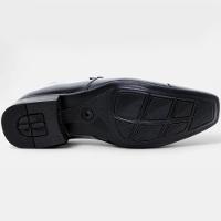 Sapato Social Jota Pe Couro Air Fillipo Masculino - Preto - 5