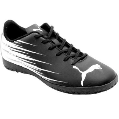 Chuteira Futsal Puma Attacanto II Masculina - Preto e Branco