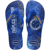 Chinelo Havaianas Top Times Cruzeiro Masculino - Azul - 1