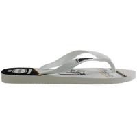 Chinelo Havaianas Top Times Santos Masculino - Branco e Preto - 3