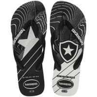 Chinelo Havaianas Top Times Botafogo Masculino - Preto e Branco - 1