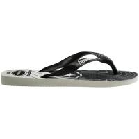 Chinelo Havaianas Top Times Botafogo Masculino - Preto e Branco - 3