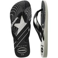 Chinelo Havaianas Top Times Botafogo Masculino - Preto e Branco - 5