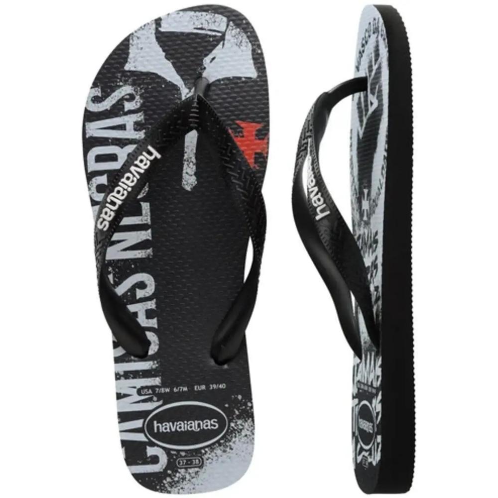 Chinelo Havaianas Top Times Vasco da Gama - Preto - 5