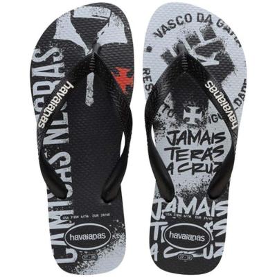 Chinelo Havaianas Top Times Vasco da Gama - Preto