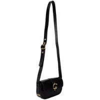 Bolsa Classe Couro Legítimo Bag Clara Feminina - Preto - 5