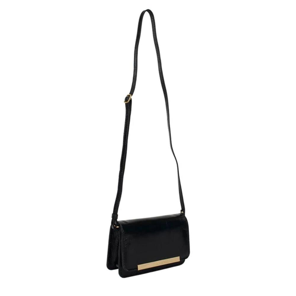 Bolsa Classe Couro Legítimo Bag Lore Feminina - Preto - 4