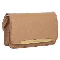 Bolsa Classe Couro Legítimo Bag Lore Feminina - Bege - 1