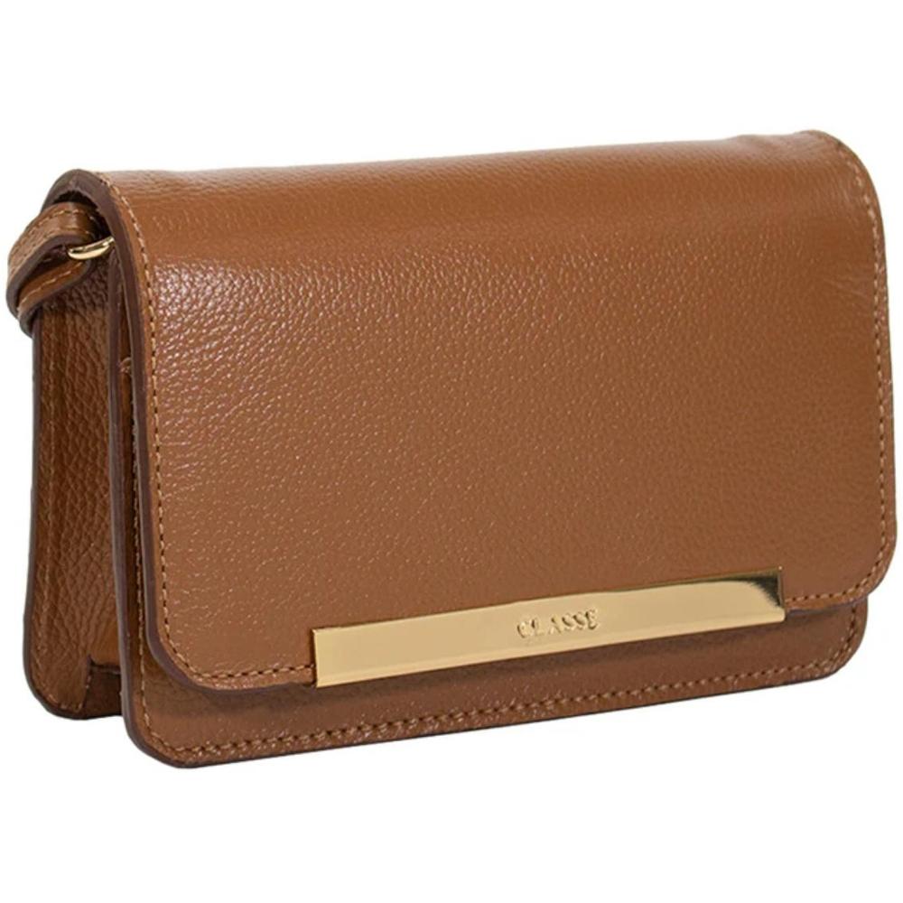 Bolsa Classe Couro Legítimo Bag Lore Feminina - Marrom - 1