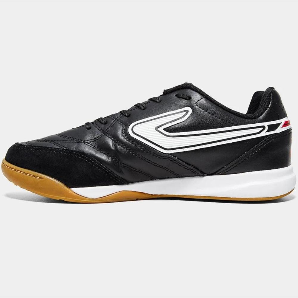 Chuteira Futsal Topper Maestro PRO V Unissex - Preto e Branco - 4
