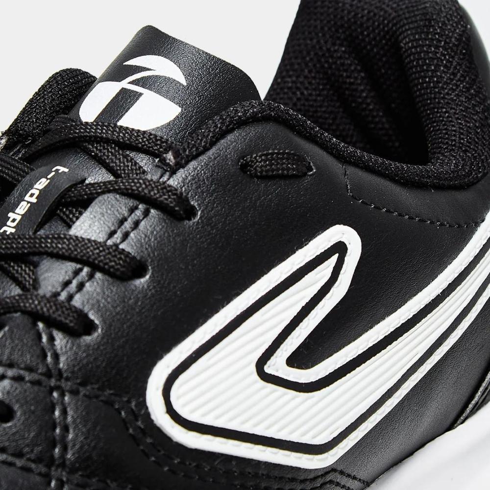 Chuteira Futsal Topper Maestro Club V Unissex - Preto e Vermelho - 6