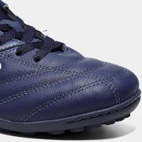 Chuteira Society Topper Furia Unissex - Marinho e Verde - 5