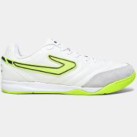 Chuteira Futsal Topper Maestro Club V Unissex - Branco e Verde - 2