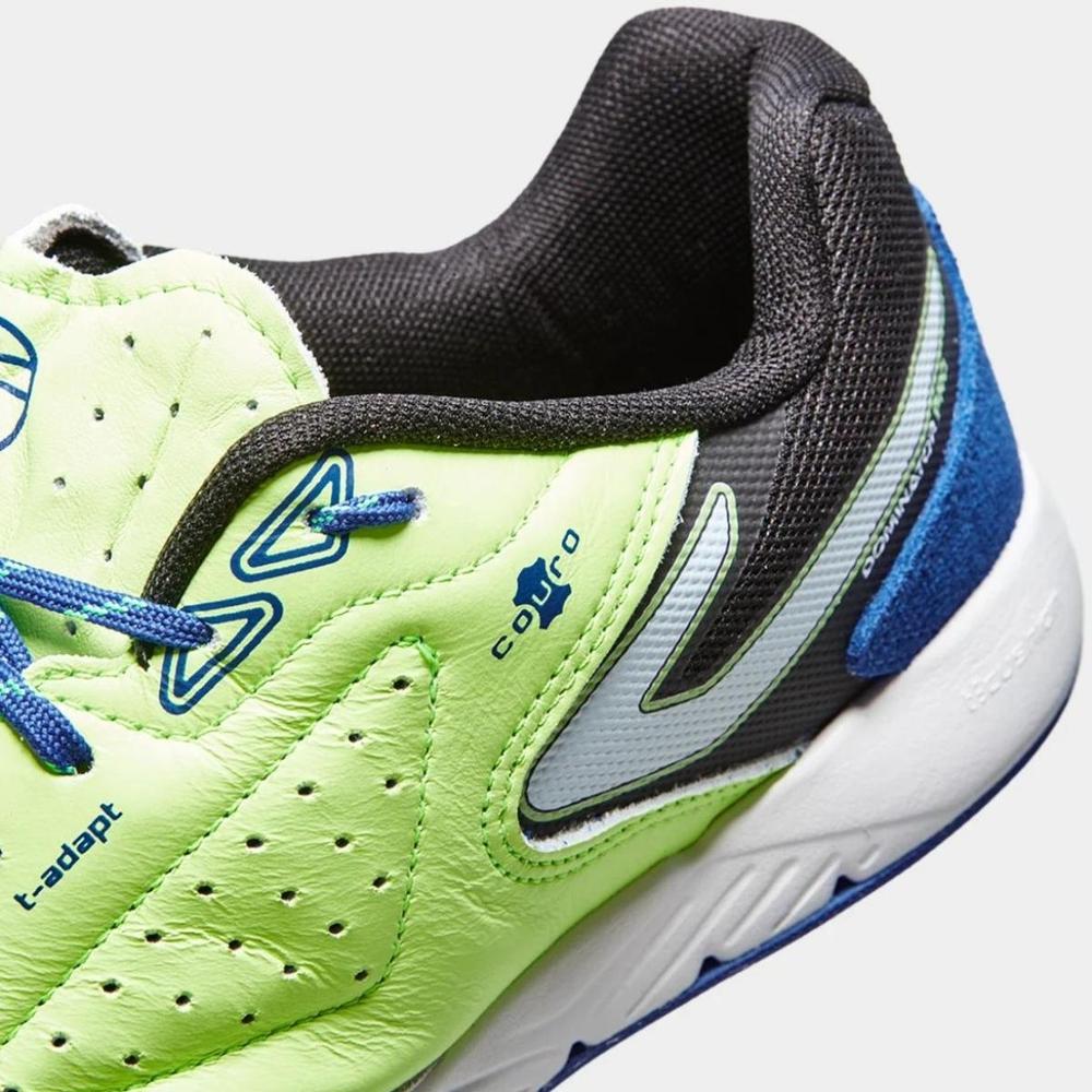 Chuteira Futsal Topper Dominator Pro V Unissex - Verde e Preto - 5