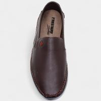 Mocassim Couro Freeway Logan X Masculino - Marrom Escuro - 3