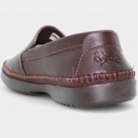 Mocassim Couro Freeway Logan X Masculino - Marrom Escuro