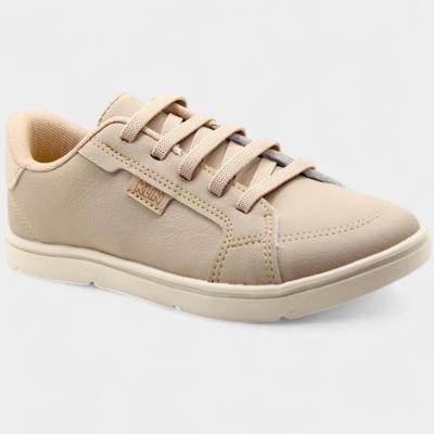 Tênis Infantil Klin Flyer Menino - Bege