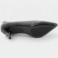 Scarpin Vizzano Salto Baixo Básico Bico Fino Feminino - Preto - 5