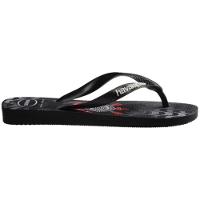 Chinelo Havaianas Top Times Corinthians Masculino - Preto e Branco - 3