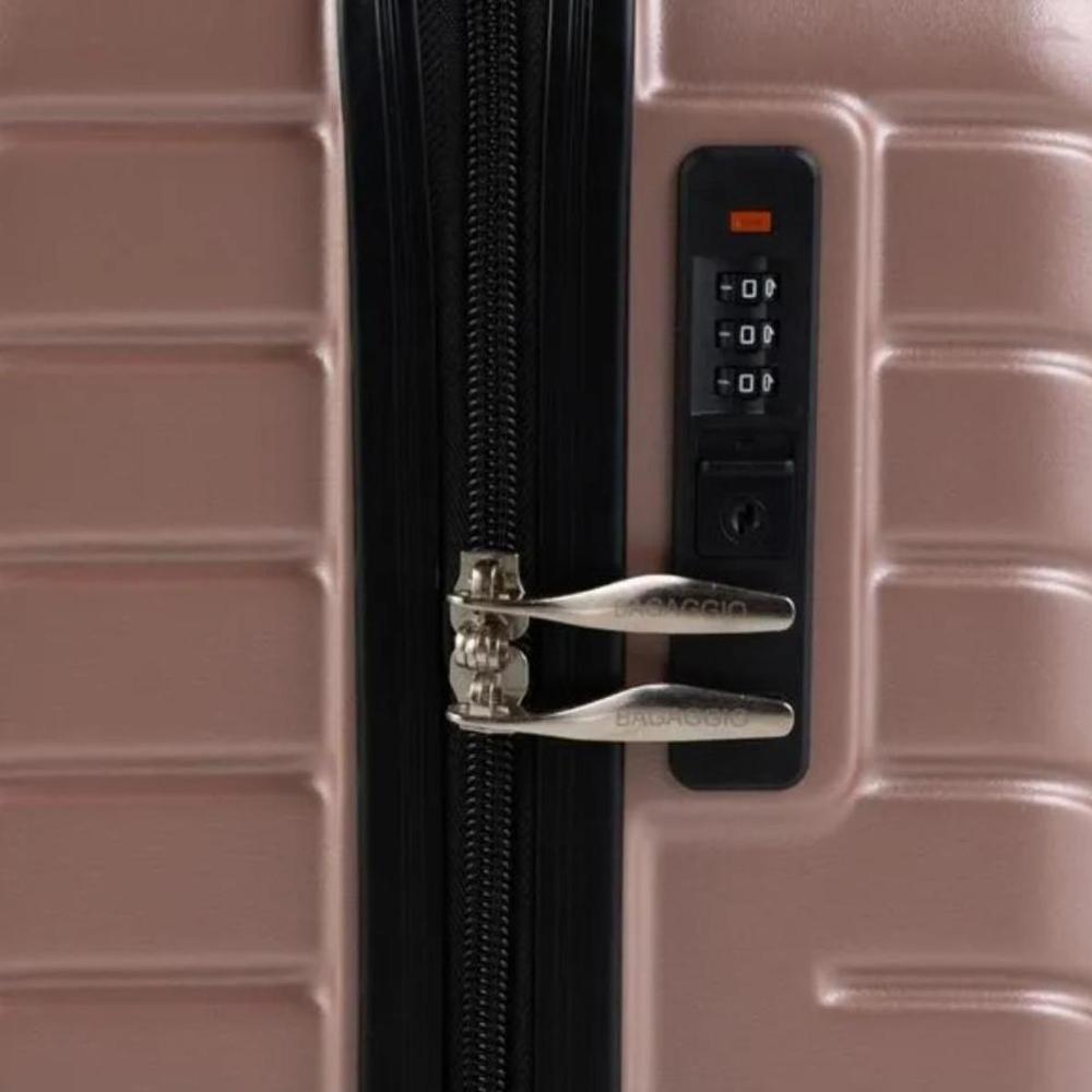 Mala de Viagem Bagaggio Detroit 20 Polegadas - Rosê - 4