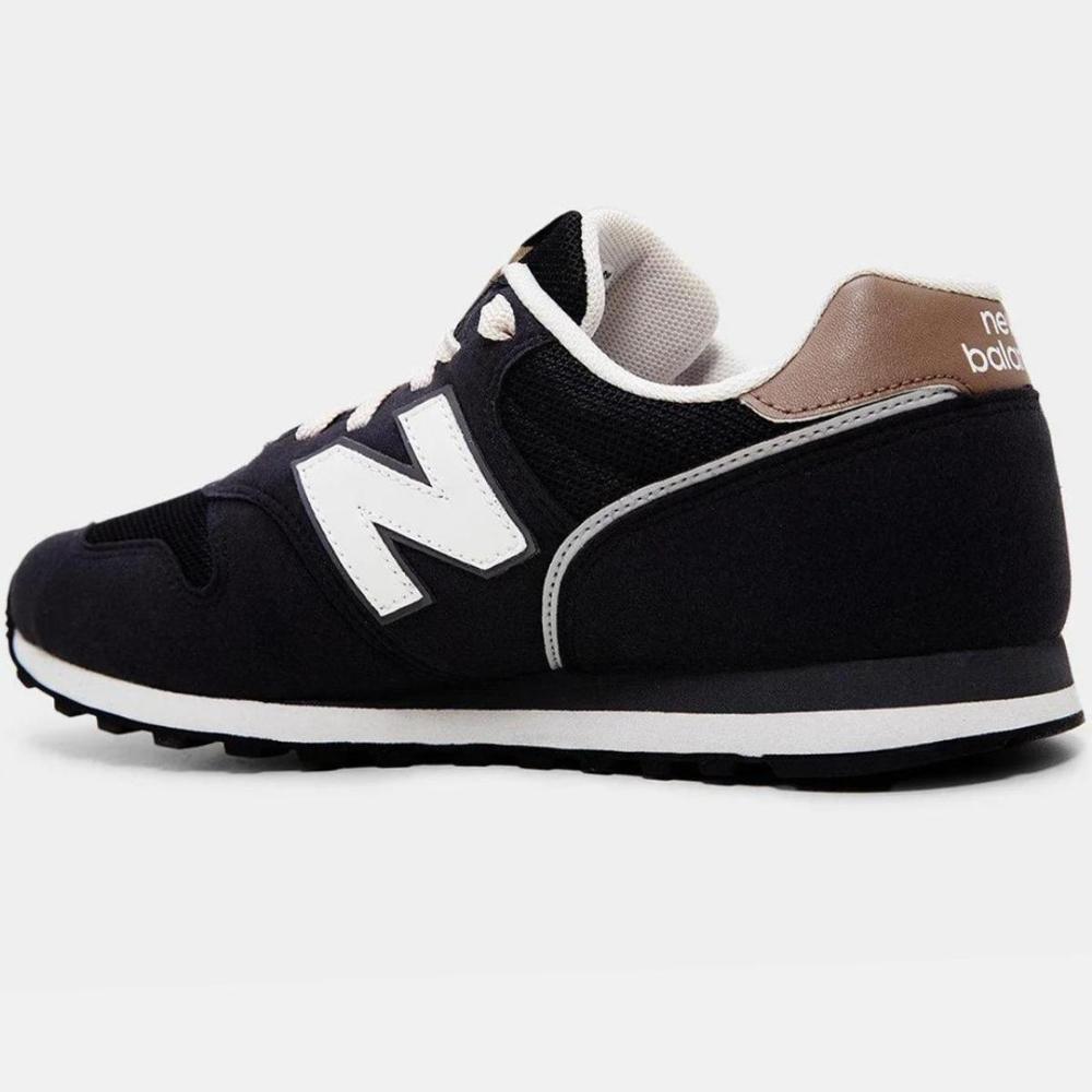 Tênis New Balance 373 V2 Masculino - Preto e Bege - 4