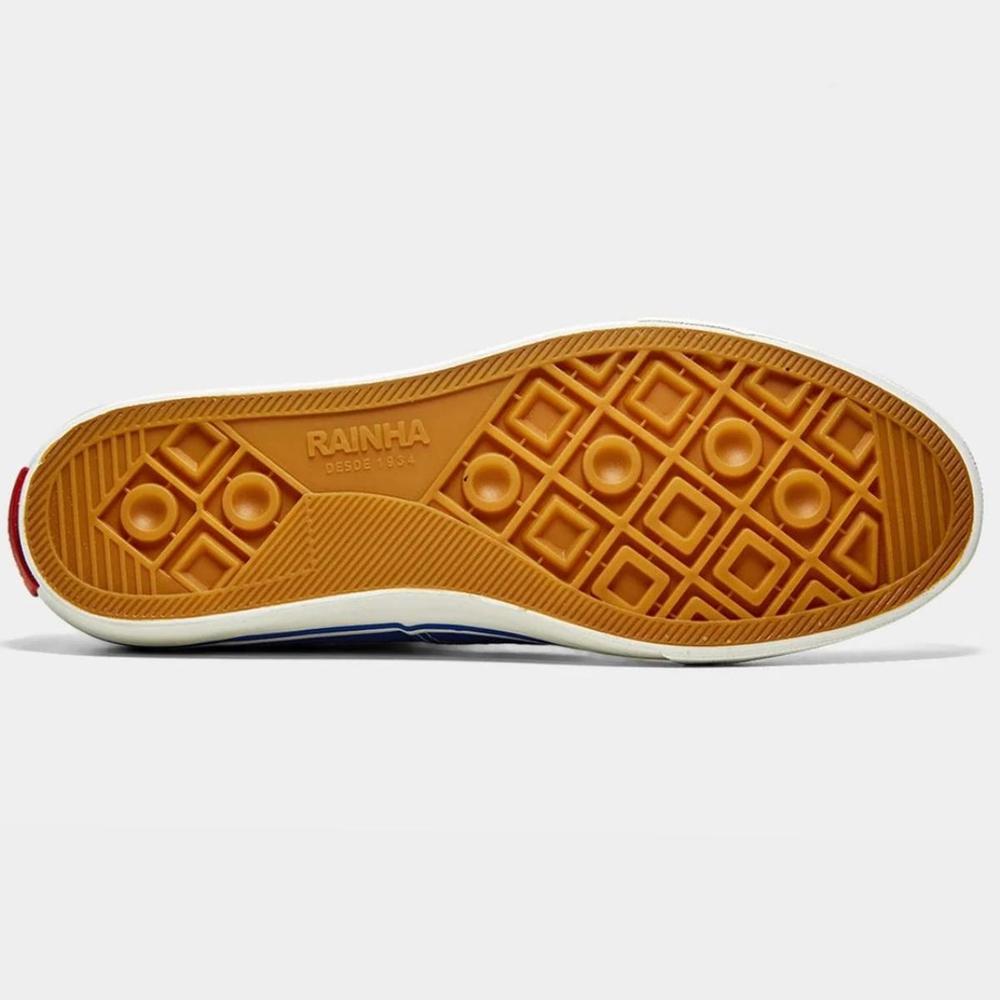 Tênis Rainha Mont Car V - Azul e Branco - 5