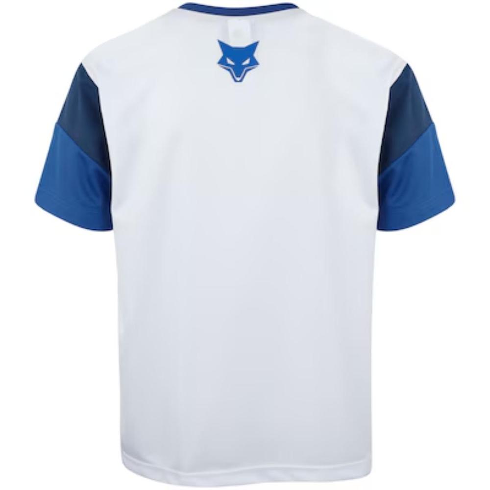 Camiseta Cruzeiro Brilhar Masculina - Branco - 2