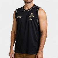 Regata Vasco da Gama Básica Estrondo Masculino - Preto - 2