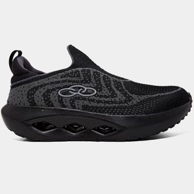 Tênis Infantil Olympikus Pixel - Preto e Chumbo