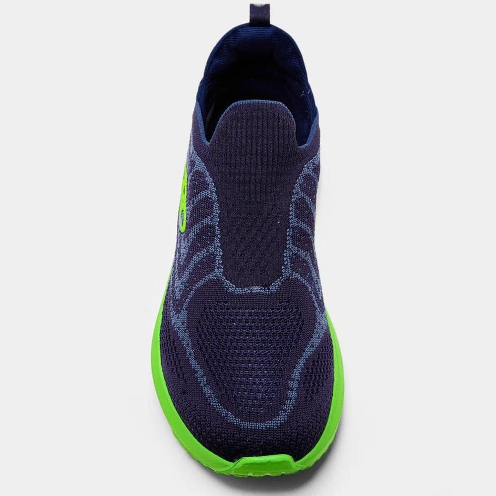 Tênis Infantil Olympikus Pixel - Marinho e Verde - 2