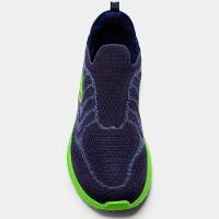 Tênis Infantil Olympikus Pixel - Marinho e Verde - 2