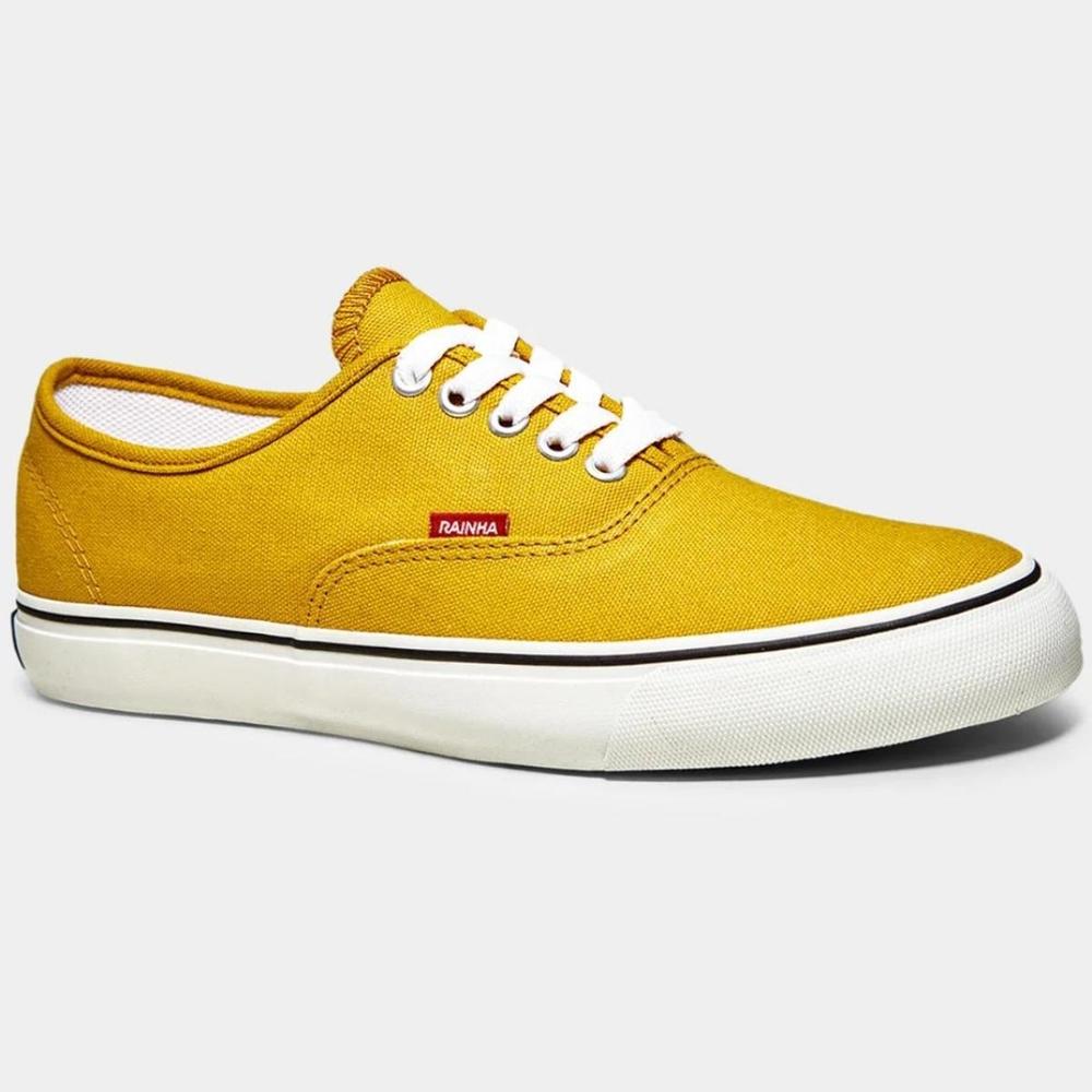 Tênis Rainha Mont Car V - Amarelo e Branco - 1