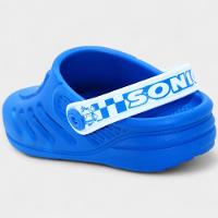 Babuche Infantil Sonic Ready Masculina - Azul e Branco