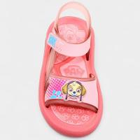 Sandália Bebê Disney Patrulha Canina Led Menina - Rosa - 3