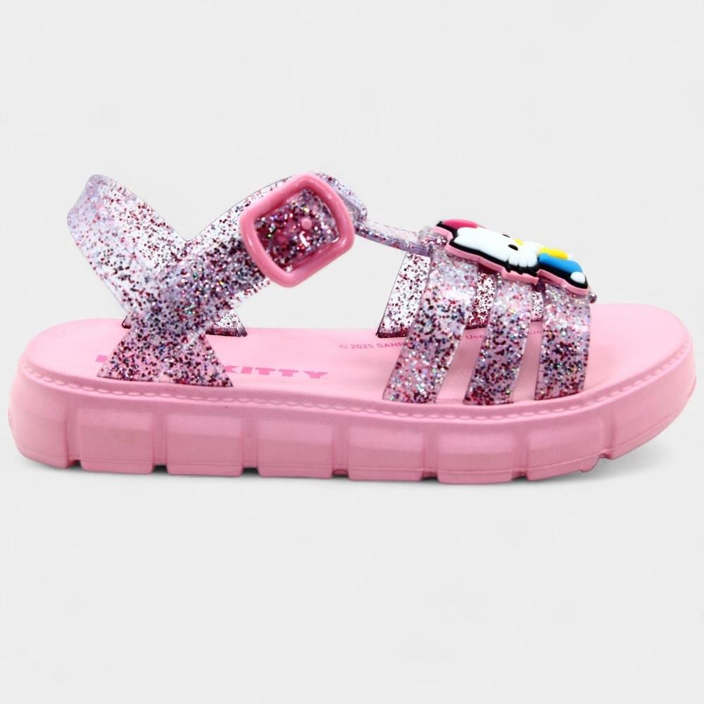 Sandália Infantil Hello Kitty Grendene Kids Menina - Rosa - 2