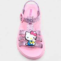 Sandália Infantil Hello Kitty Grendene Kids Menina - Rosa - 3