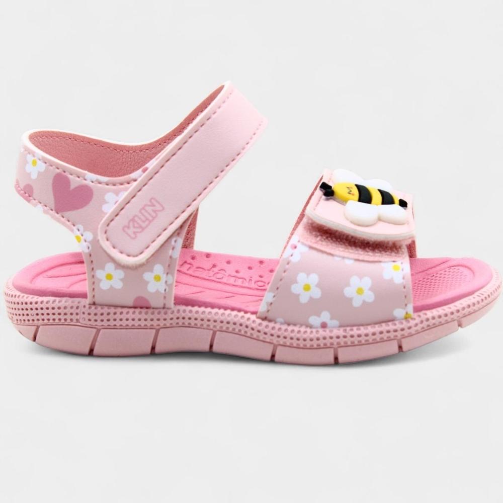 Papete Infantil Klin Tic Tac Abelha Casual Baby - Rosa - 2