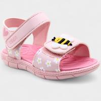 Papete Infantil Klin Tic Tac Abelha Casual Baby - Rosa - 1