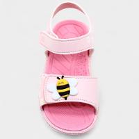 Papete Infantil Klin Tic Tac Abelha Casual Baby - Rosa - 3