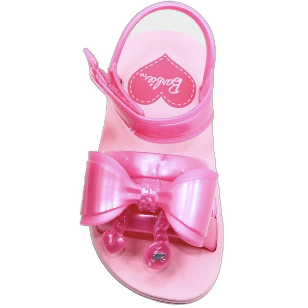 Sandália Infantil Grendene Kids Barbie Rosy Menina - Rosa - 3