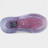Tênis Infantil Klin Light Led Detalhe Holográfico Menina - Rosa - 5